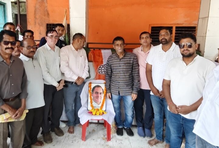 कांग्रेस ने राजीव गांधी को 35 वीं पुण्यतिथि पर किया याद