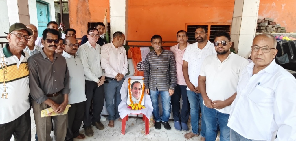 कांग्रेस ने राजीव गांधी को 35 वीं पुण्यतिथि पर किया याद