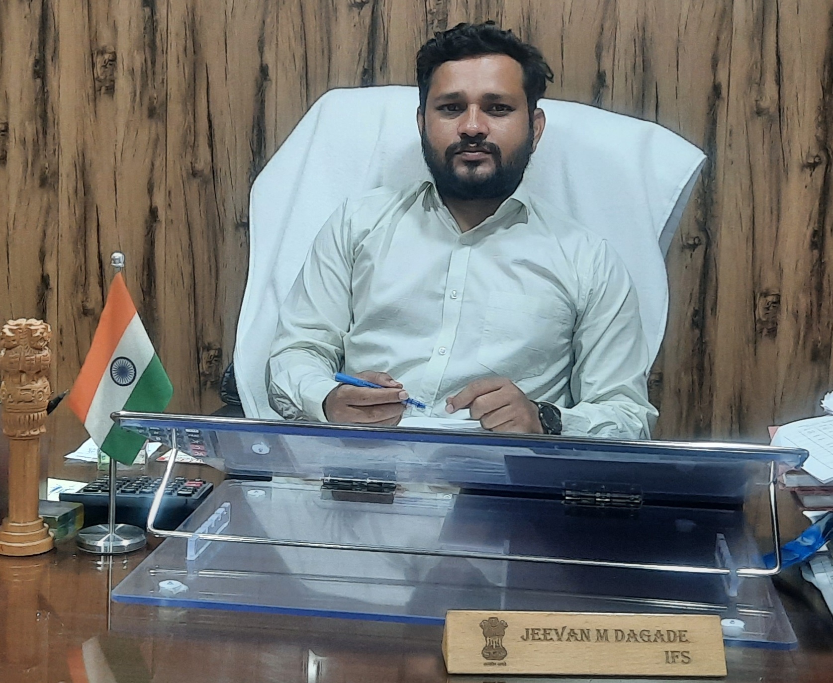 वन्य जीवों की सुरक्षा पहली प्राथमिकता- डीएफओ जीवन मोहन दगाड़े