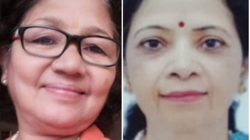 प्रतिभा अध्यक्ष तो वीना बनी रोटरी क्लब की सचिव