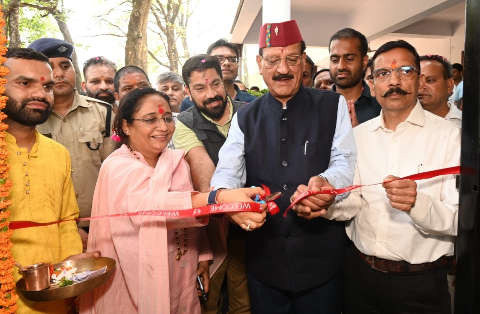 वन मंत्री व विधानसभा अध्यक्ष ने किया “सुवेनियर शॉप्स एंड स्टडी सेंटर” का उद्घाटन