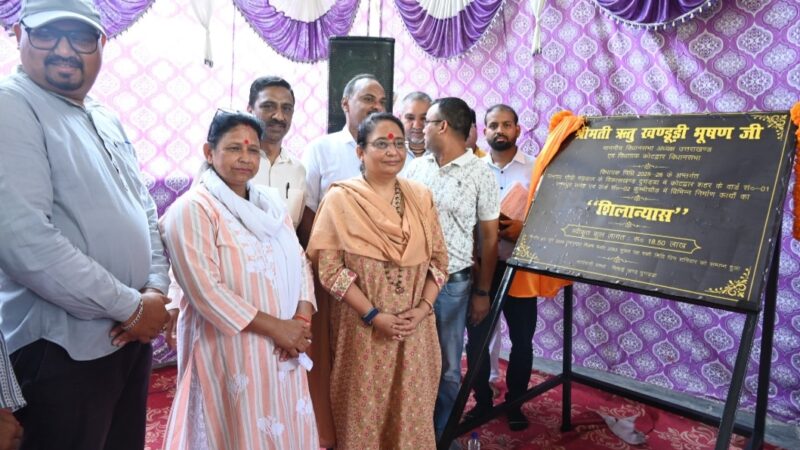 विधानसभा अध्यक्ष ऋतु खण्डूडी भूषण ने विभिन्न विकास कार्यों का किया शिलान्यास