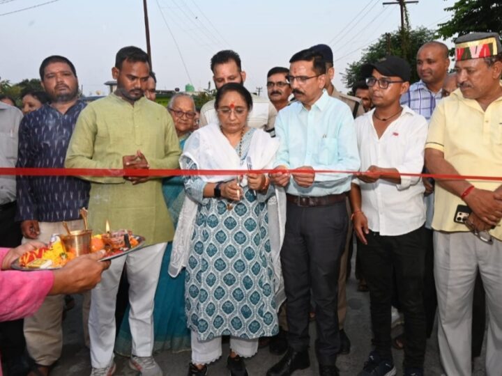 विधानसभा अध्यक्ष ने ₹2 करोड़ 37 लाख की लागत से निर्मित 30 मीटर स्पान डबल लेन तेलीस्रोत पुल का किया उद्घाटन