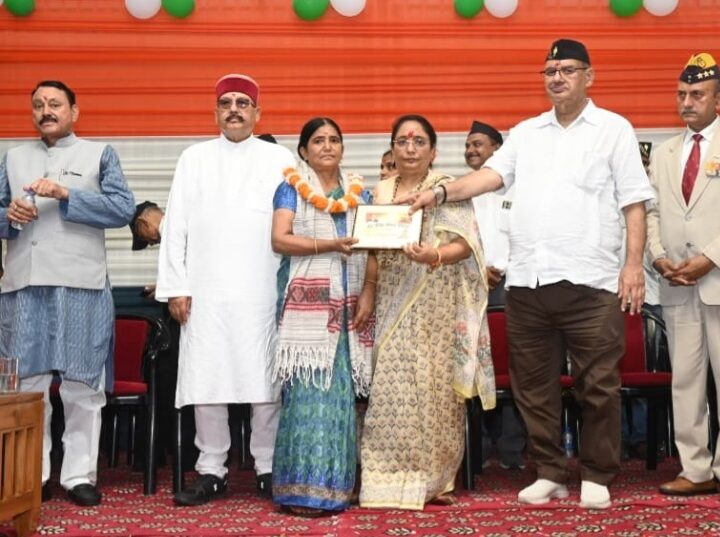 कोटद्वार में कारगिल विजय दिवस से पूर्व वीर सैनिक सम्मान समारोह का हुआ भव्य आयोजन