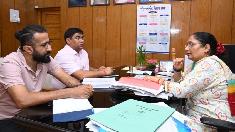 विधानसभा अध्यक्ष ने कोटद्वार में प्रस्तावित इन्डोर स्टेडियम के निर्माण कार्य में तेजी लाने के दिए निर्देश