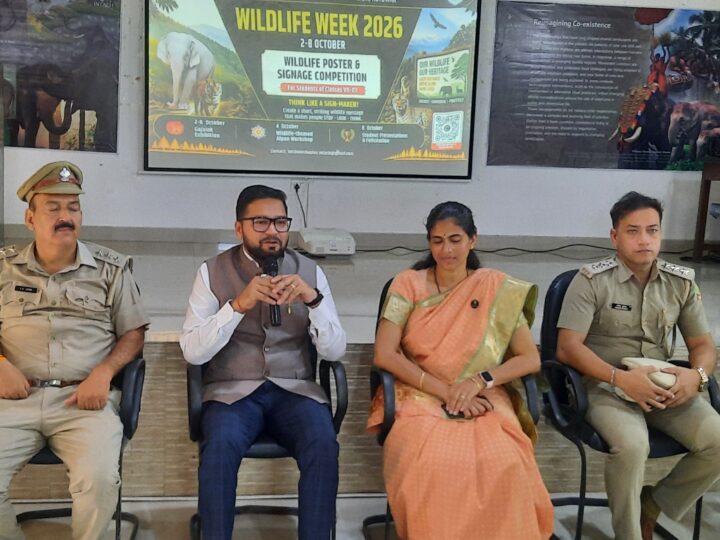 वन्य जीव सप्ताह के पहले दिन हुआ “गजलोक प्रदर्शनी”, वन्यजीव पोस्टर व साइनेज प्रतियोगिताओं का शुभारंभ