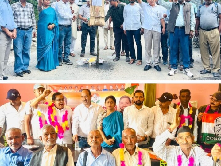 यमकेश्वर के दीउली एवं गैंडखाल में कांग्रेस ने मार्च निकालकर फूंका ज्ञानेश कुमार का पुतला